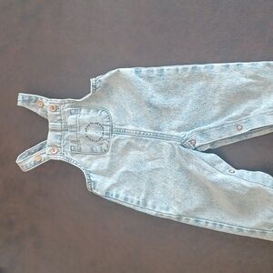 Piupiuchick Unisex baby denim overalls 6m